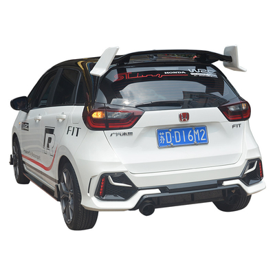 2014-2020 Honda Fit GK5 কার বডি কিট ফ্রন্ট বাম্পার রিয়ার বাম্পার সাইড স্কার্ট